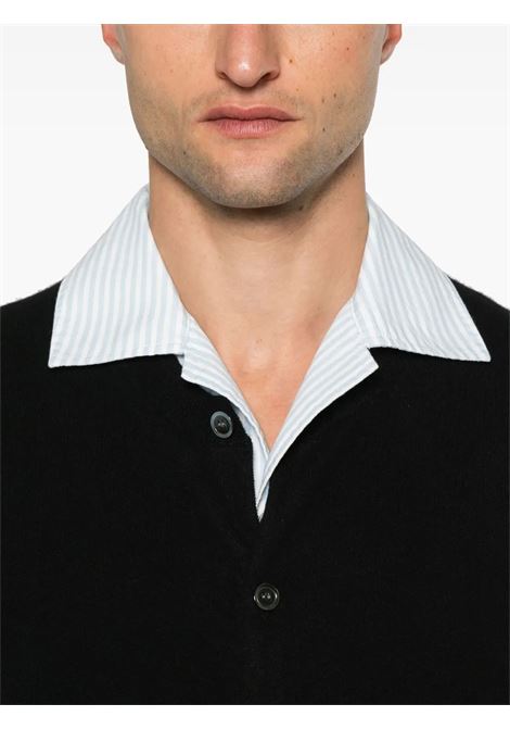 cardigan knit nero uomo COMME DES GARÇONS | FZ-N106-PER1